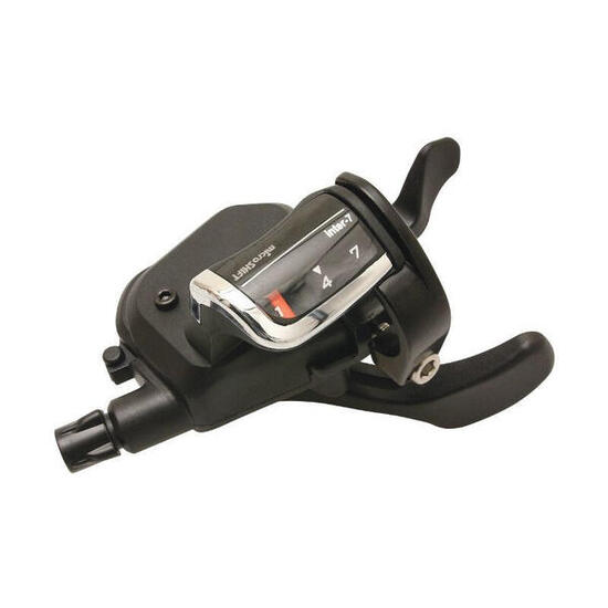 Cambio per bici da città con indicatore Shimano Nexus 7V.