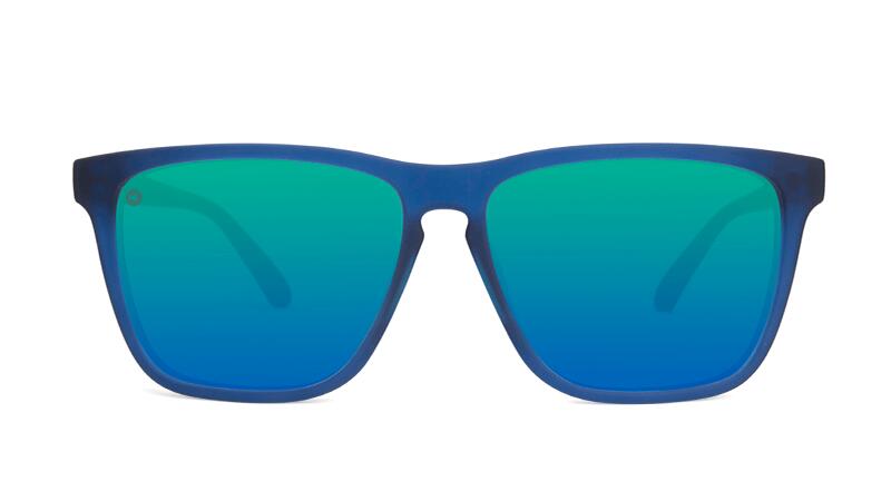 Lunettes de soleil adultes - Catégorie 3 Polarisée - Rubberized Navy / Mint Fast 2/6