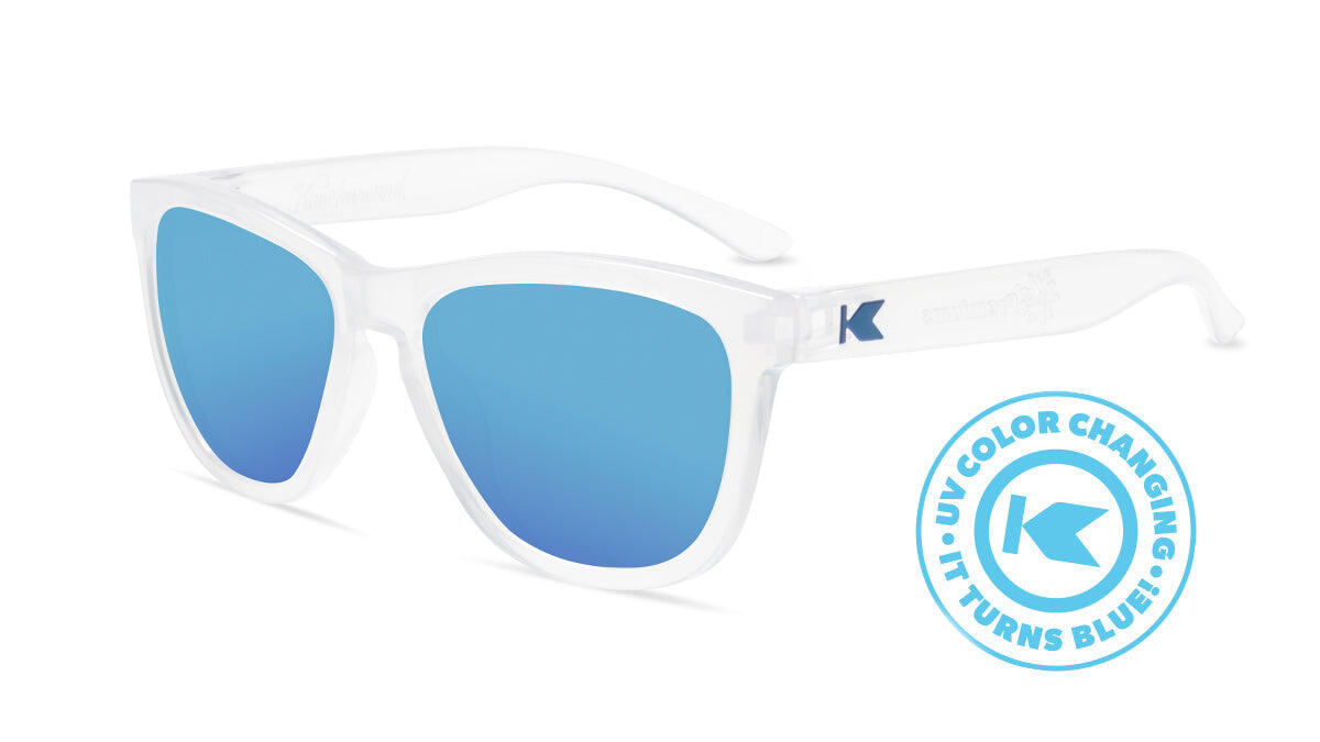 KNOCKAROUND Zonnebril voor kinderen Blueberry Jellyfish Kids Premiums