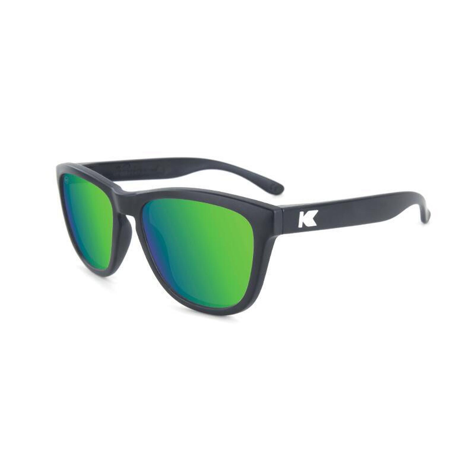 Knockaround - Lunettes De Soleil Pour Enfants - Catégorie 3 Polarisée - Black / Green - Lunettes De Soleil - Taille Unique - Decathlon
