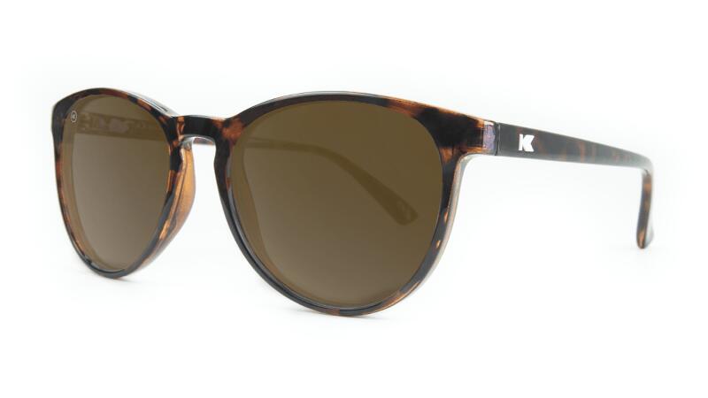 Gafas de sol Glossy Tortoise Shell / Amber Mai Tais 3/4