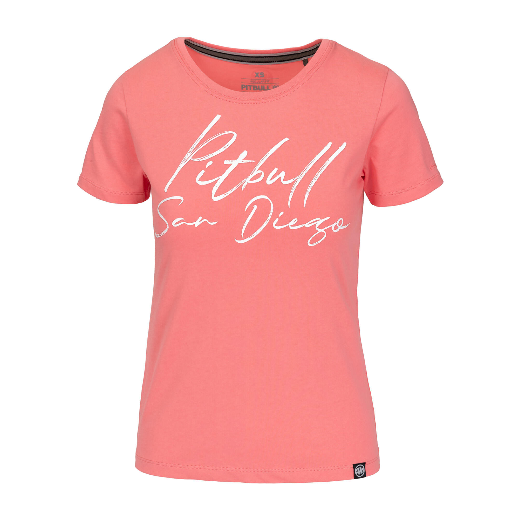 Pitbull - T-shirt Femme Pitbull Sd - Maillot Manches Courtes - Rose - S - Decathlon