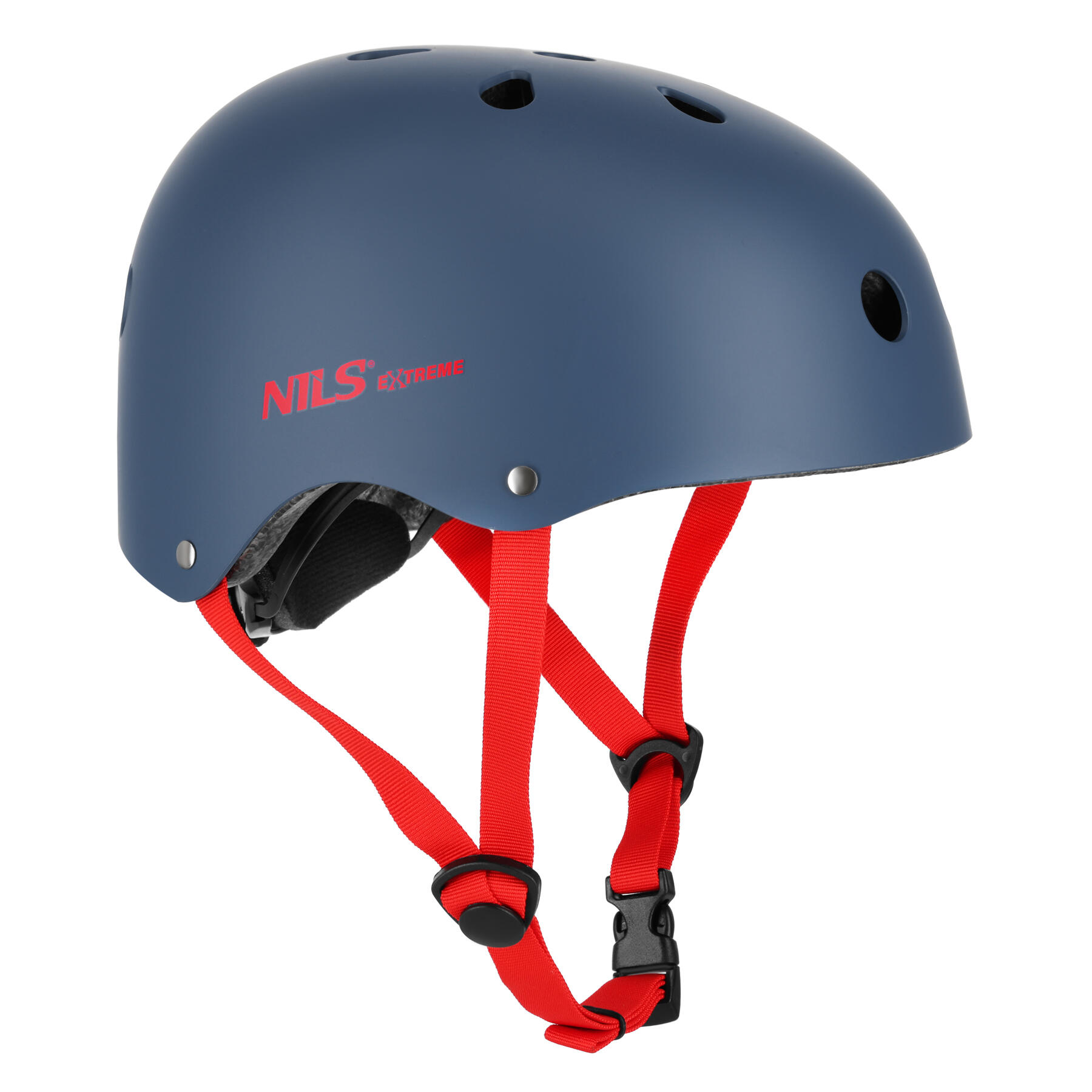 Nils Extreme - Casque Nils Extreme Pour Le Roller, Le Skateboard Et La Trottinette Mtw001-1 - Casque - Gris|rouge - L/58-61,5 Cm - Decathlon