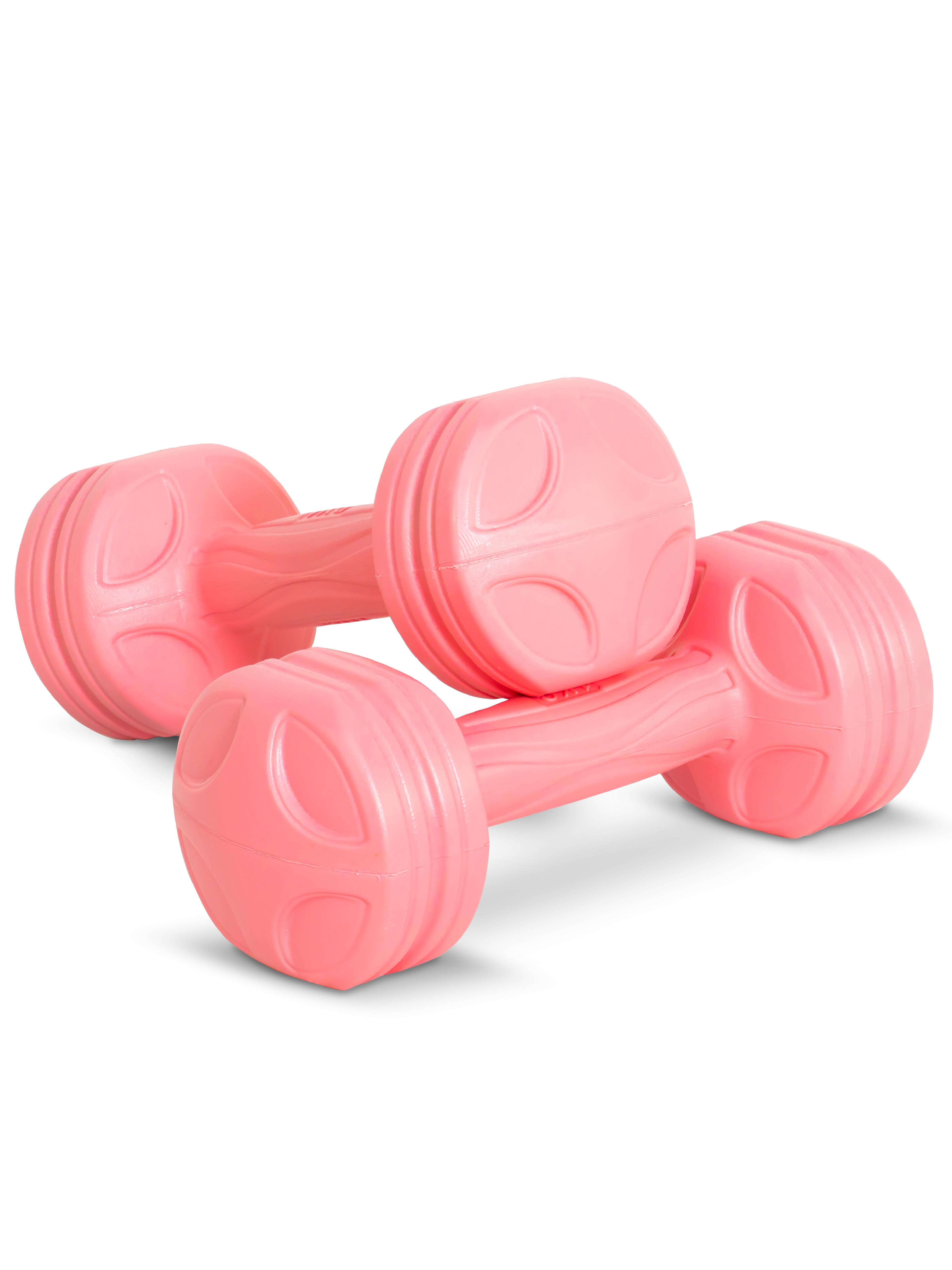 PVC Dumbbell 1KG Pink - IRONTEC