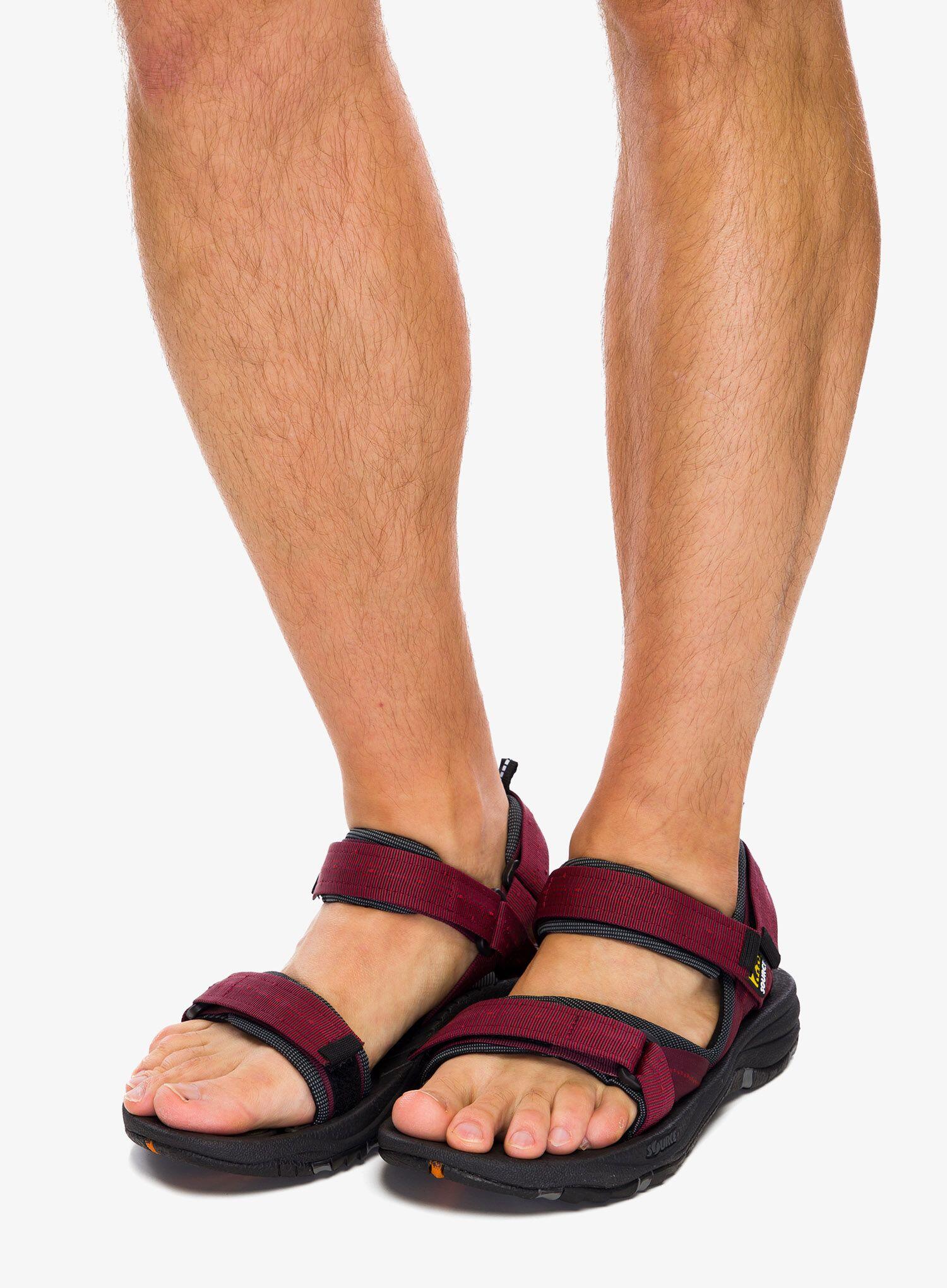 Sandalen voor heren Gobi Red Rock - outdoor - Rood 2/7