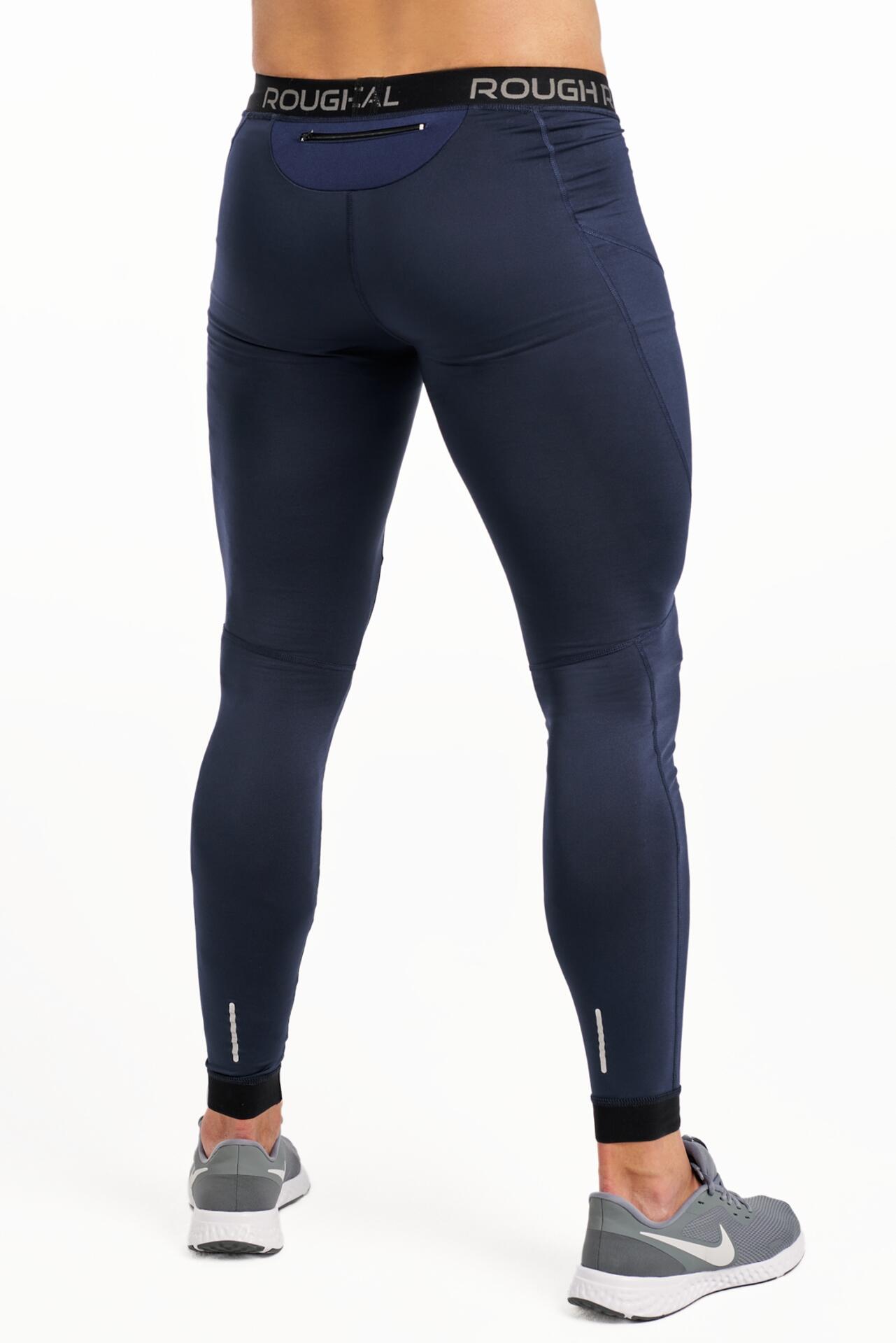 Męskie getry do biegania szybkoschnące Rough Radical Tight Long 2/3