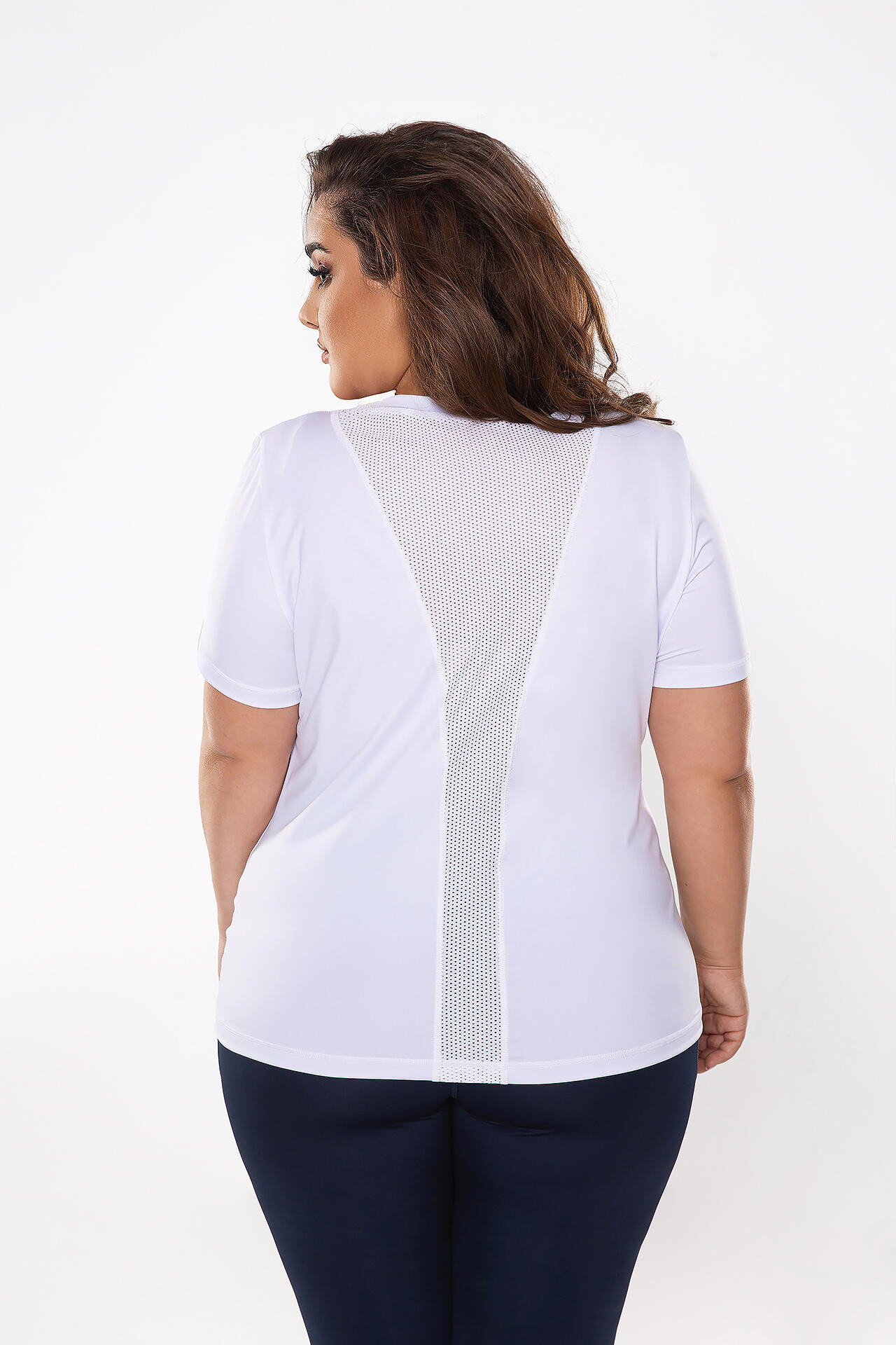 Ademend plus size Rough Radical Ready sportshirt 2/4