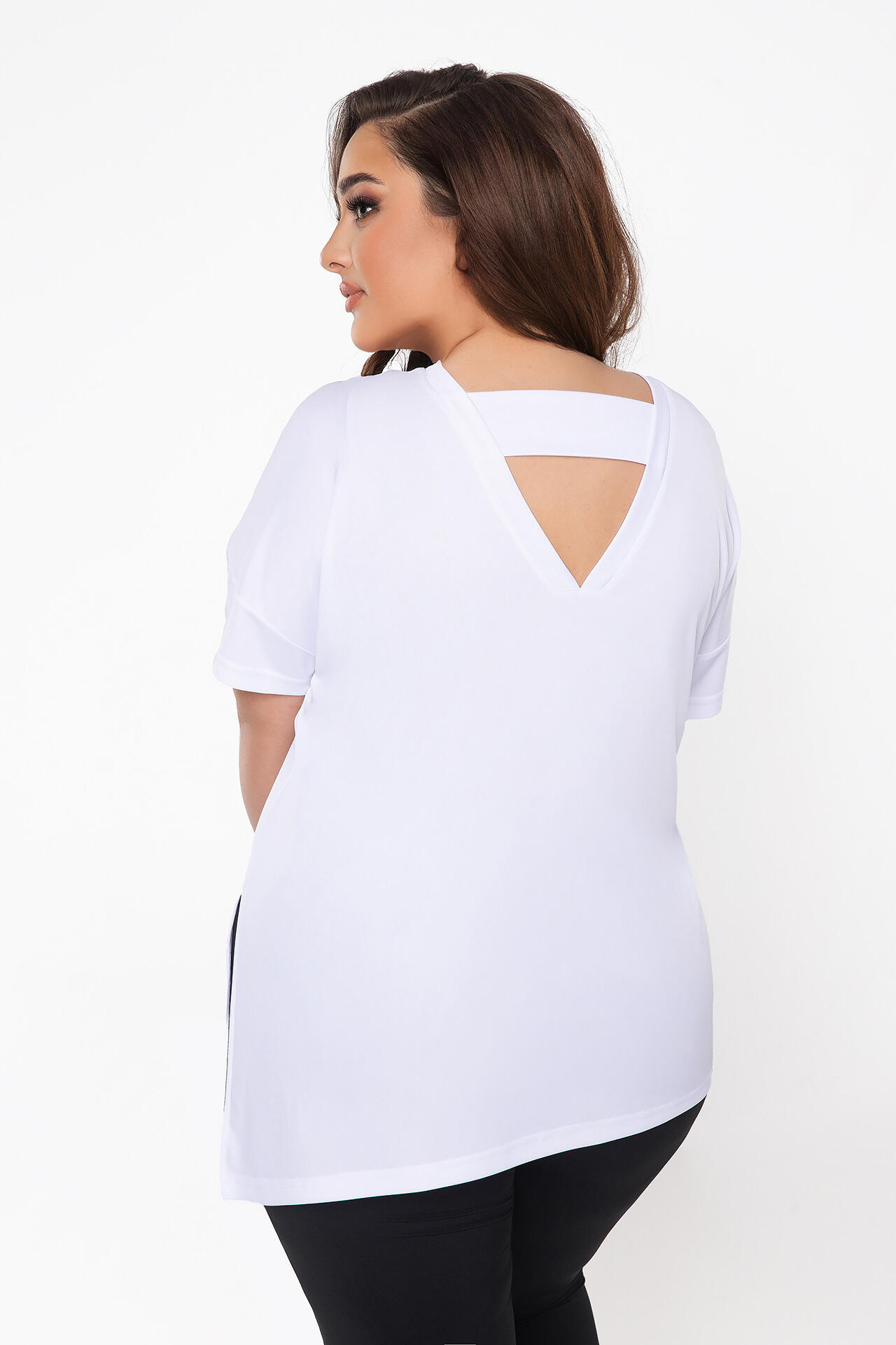T-shirt femme grande taille à séchage rapide Rough Radical Kip+ 3/4