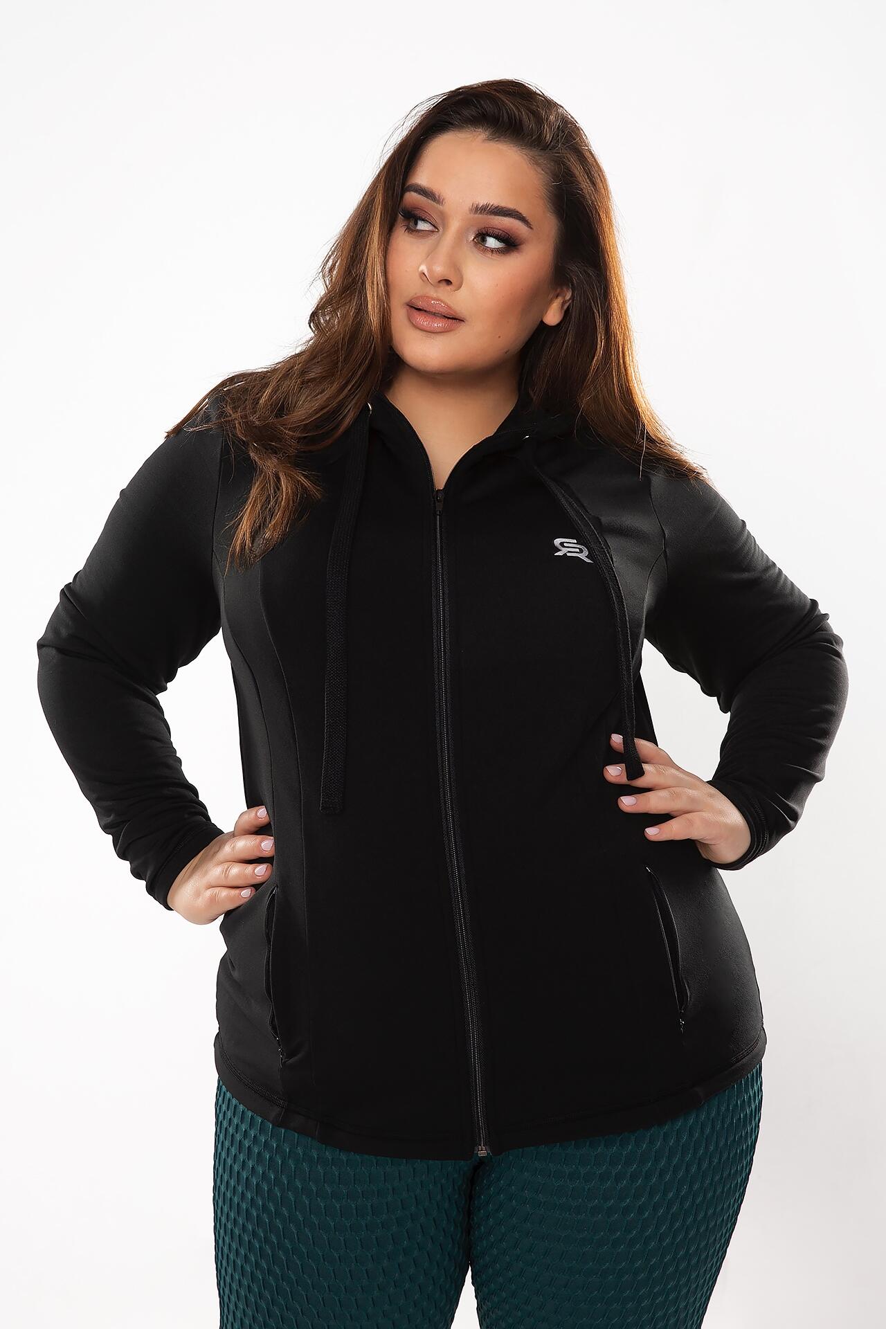 Bluza fitness damska Rough Radical Universal Hoodie Plus size
