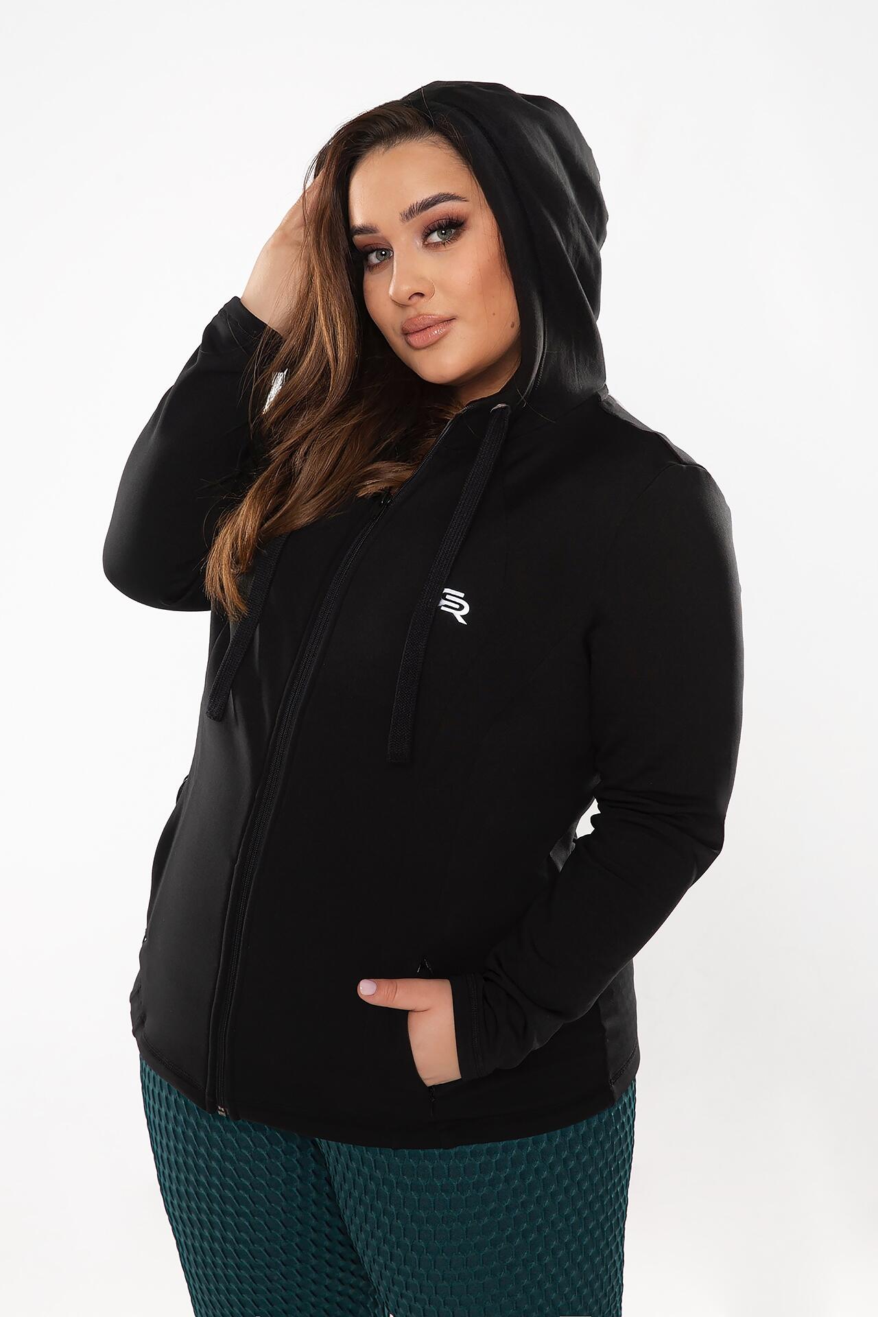 Bluza fitness damska Rough Radical Universal Hoodie Plus size 2/5