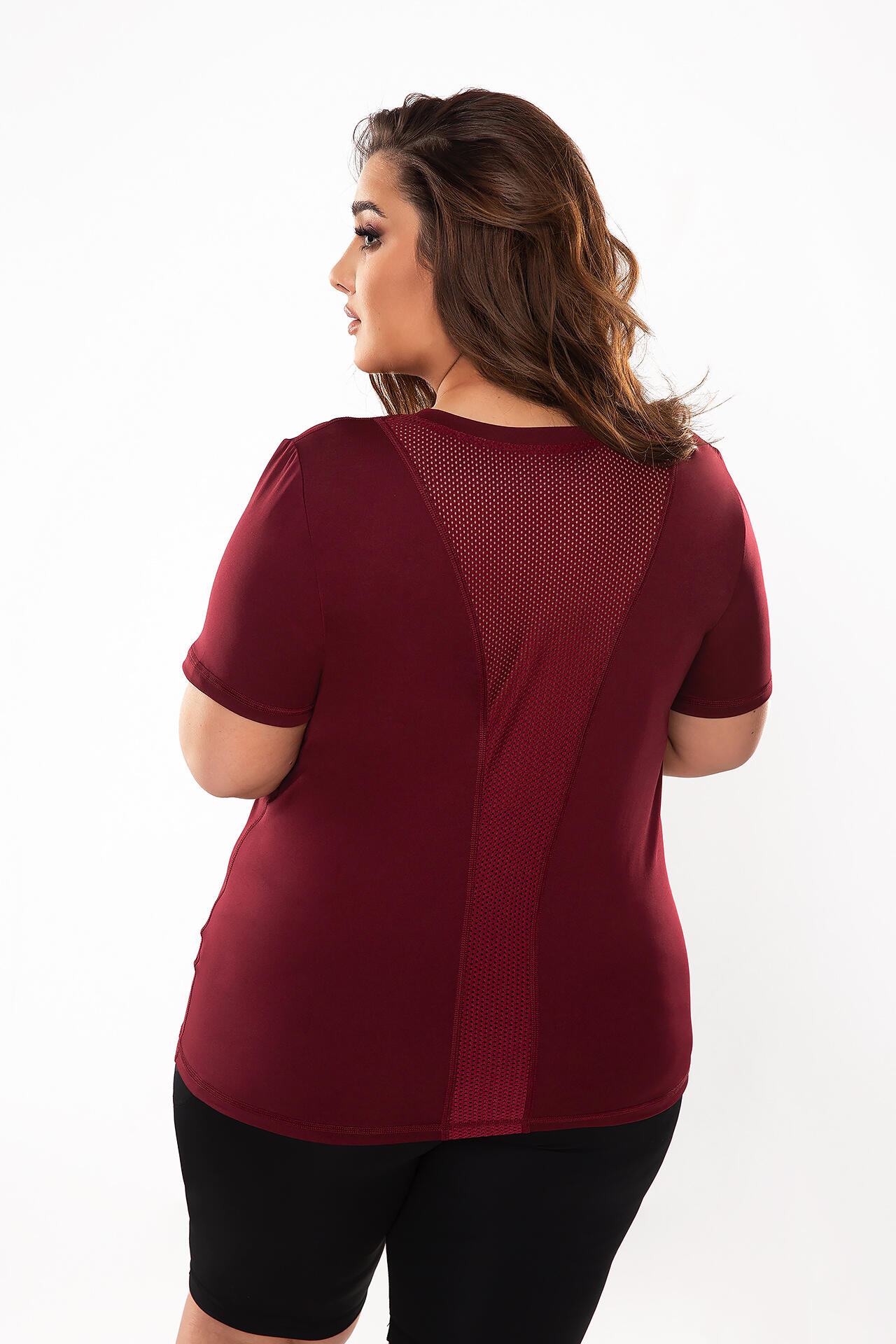 Ademend plus size Rough Radical Ready sportshirt 2/4
