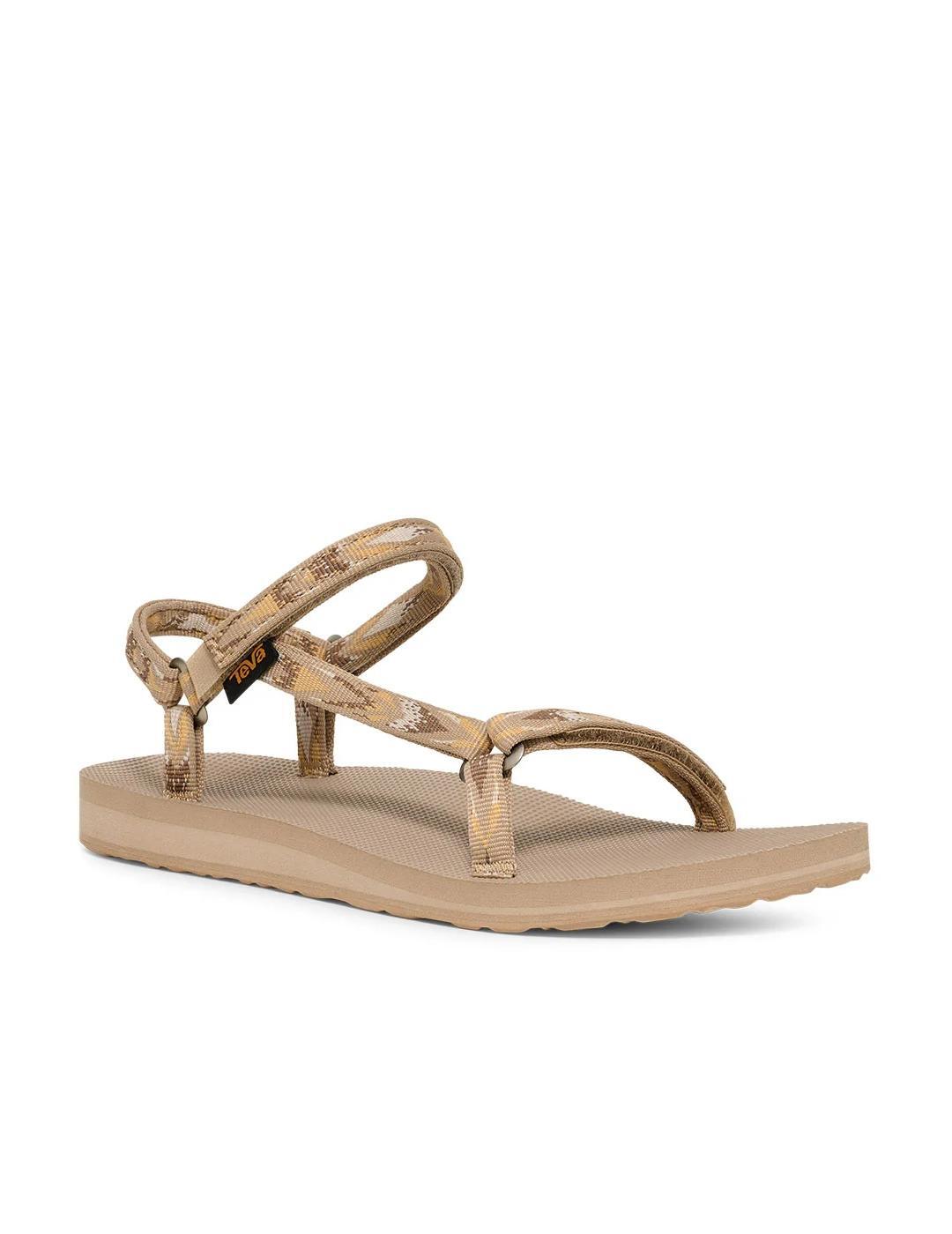 Sandales pour Femme Teva original uni slim Beige 3/7