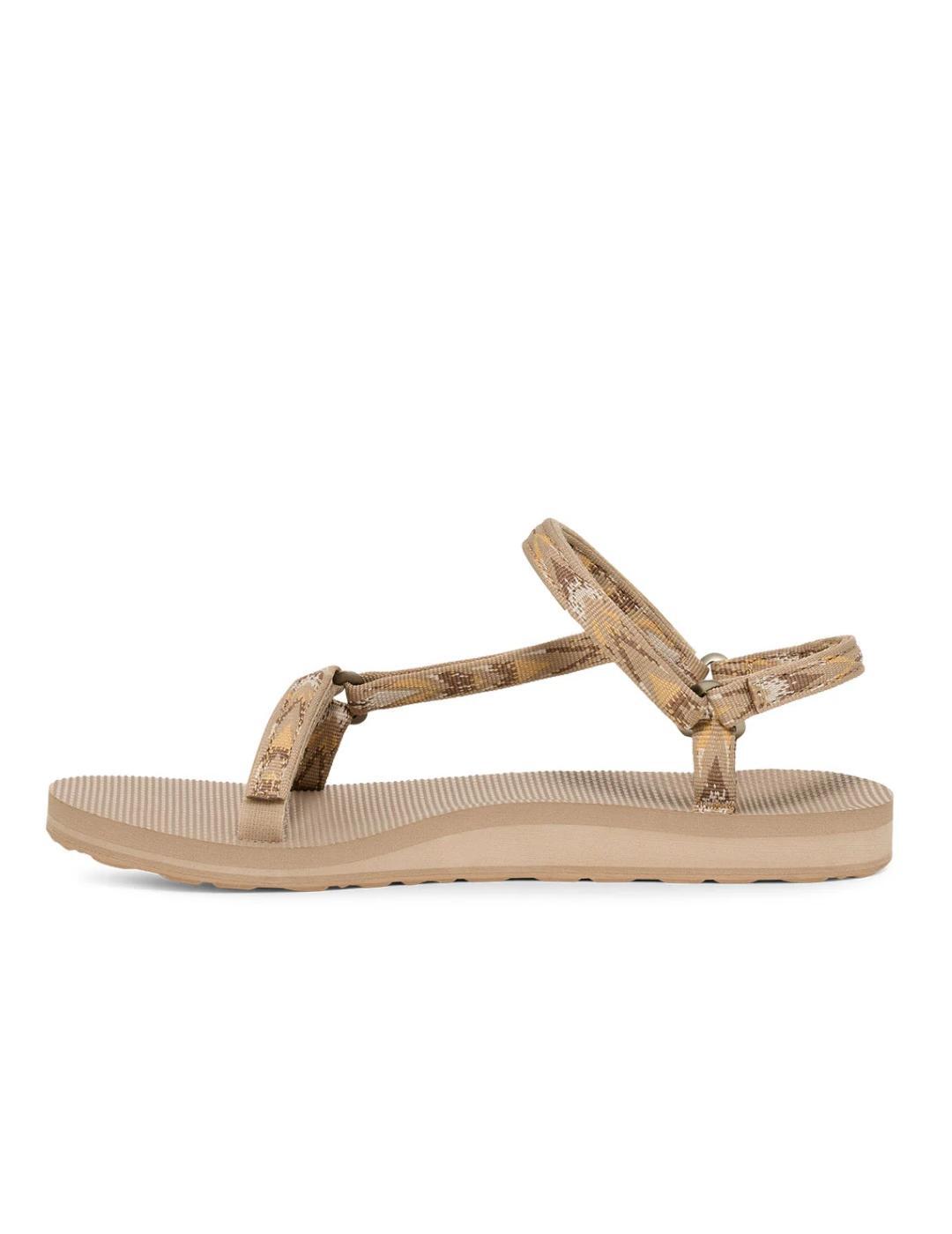 Sandales pour Femme Teva original uni slim Beige 2/7