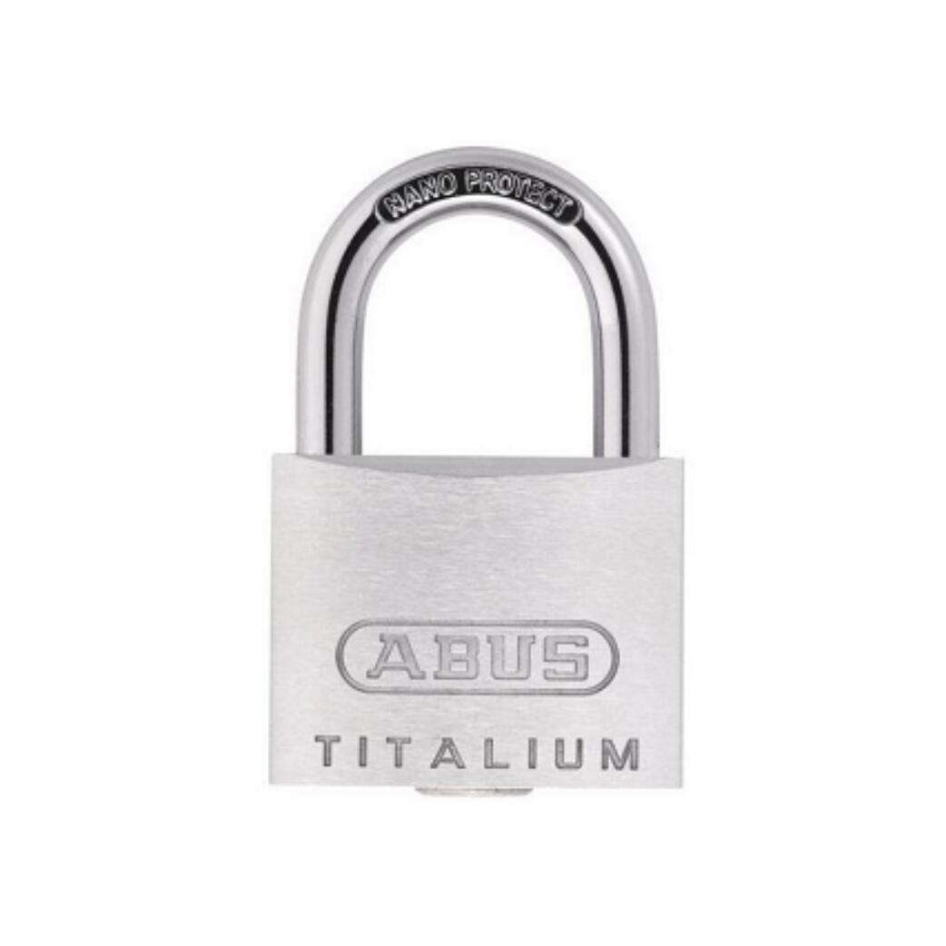 ABUS Abus Titalium 64TI 30 hangslot - 30 mm - Grijs - Veiligheid voor je fiets