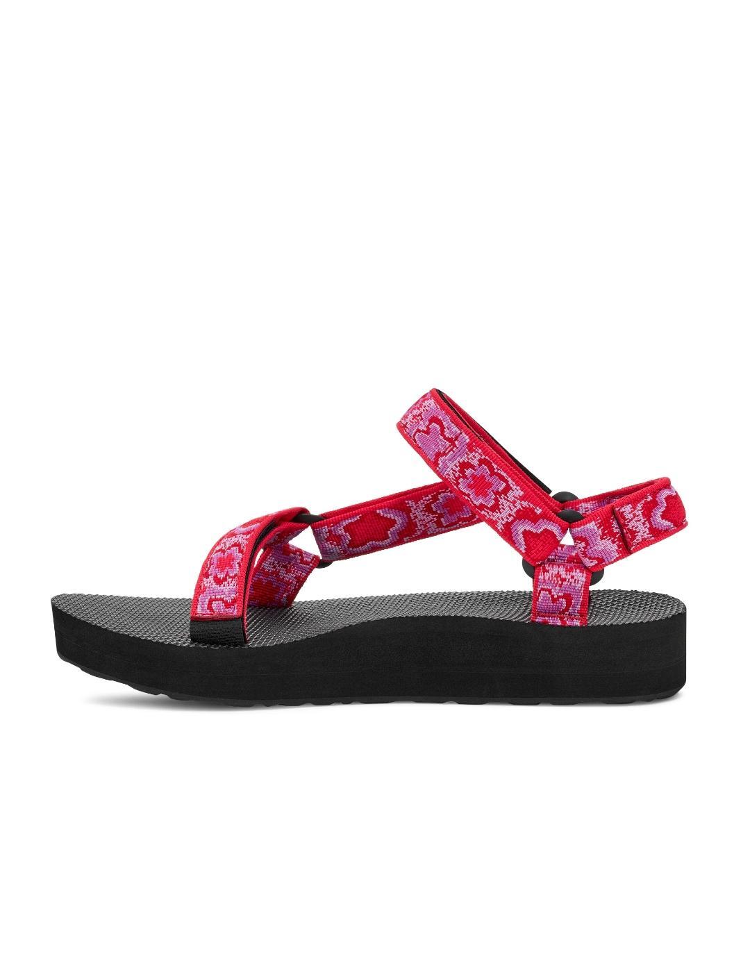 Sandalias para Mujer Teva Midform universal  Rojo 2/7