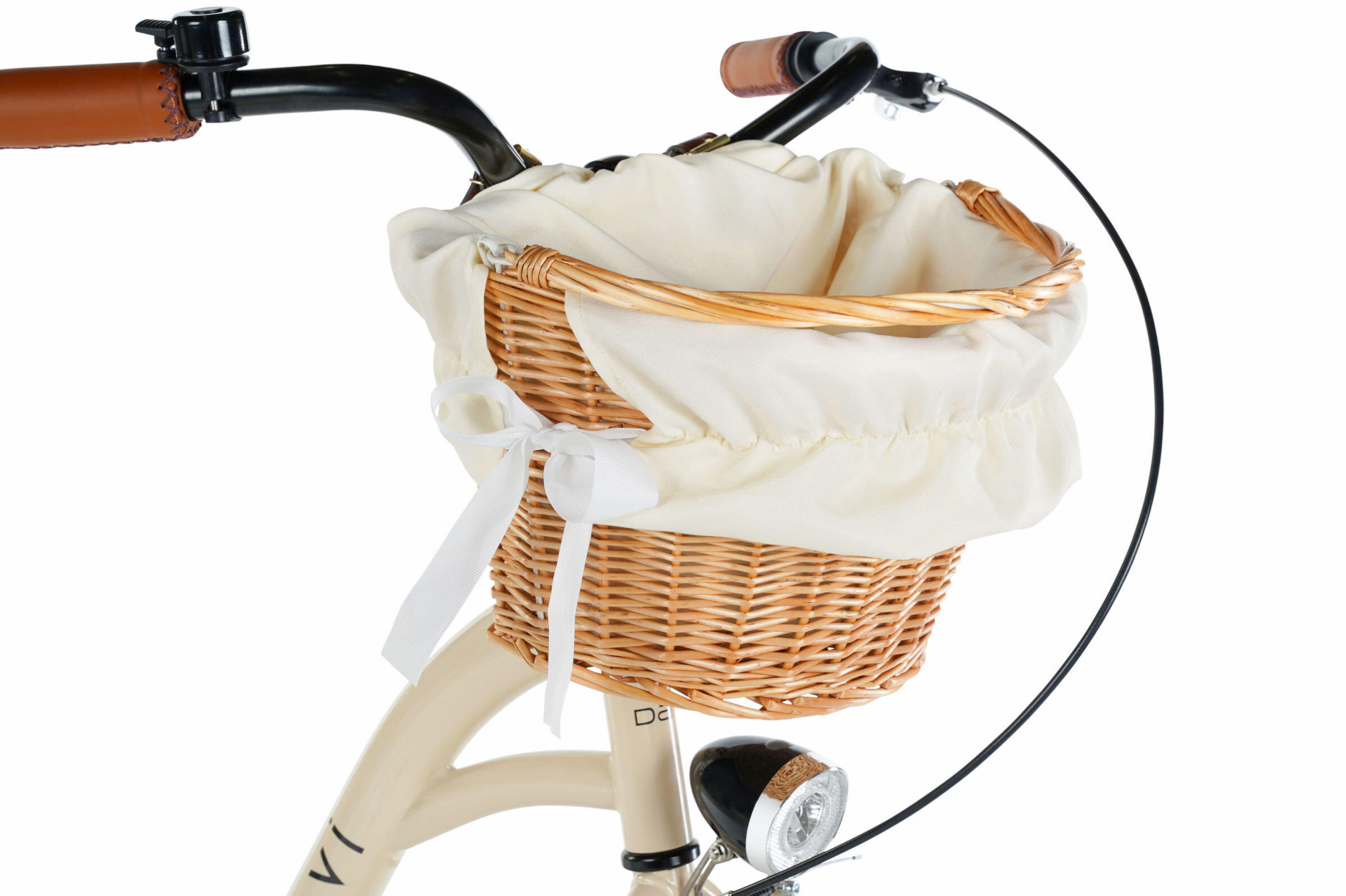 Bicicleta de mujer 28" Davi Emma Trend 7 velocidades Shimano 160-185 beige 2/7