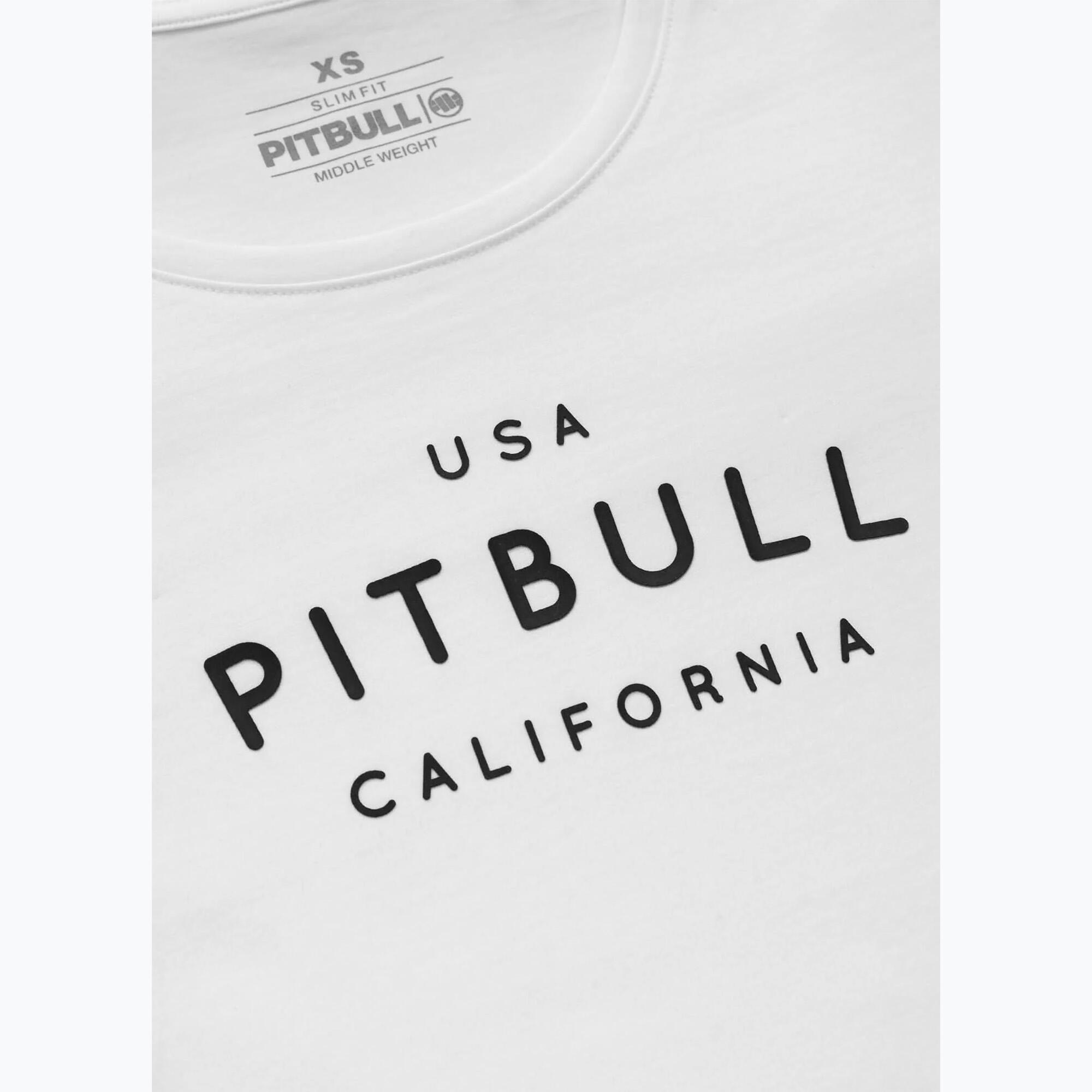 Fit T-shirt à manches longues pour femme Pitbull Usa Cal Slim 3/5