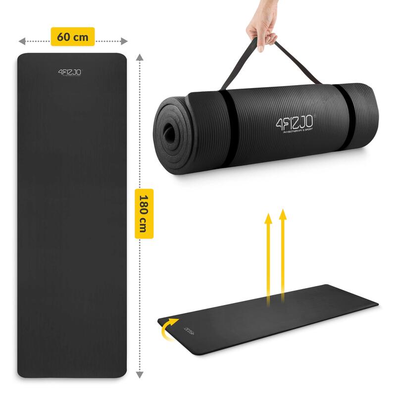 Saltea de fitness 4FIZJO NBR 1 cm