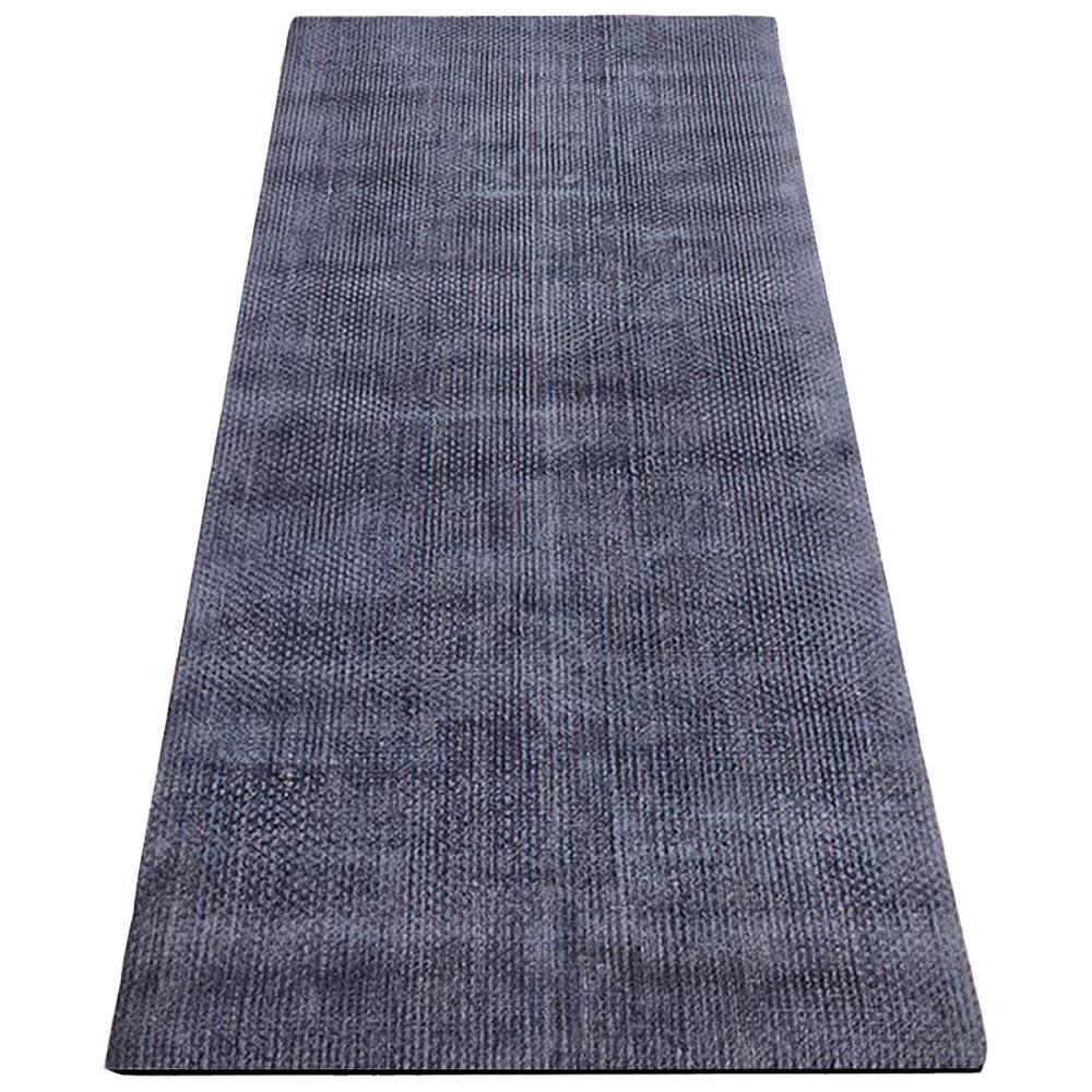 Tapete de ioga borracha-juta xl 6mmx66cmx2,10m - ecodesign handmade cinzento