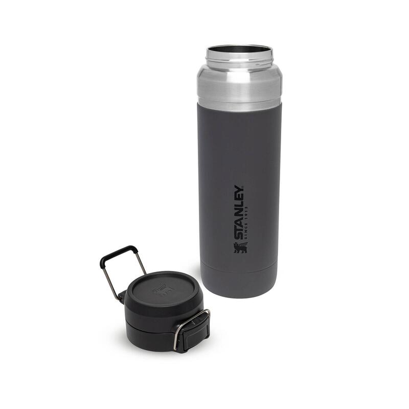 Cantil Térmico 1L - Garrafa De Água (Parede Dupla Aço Inox) Caminhada - Fitness