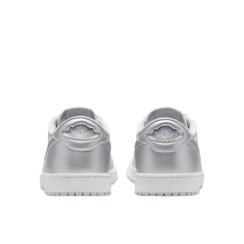 1 Low OG Metallic Silver
