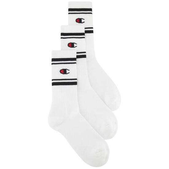 Champion Socken 3er-Pack Baumwollmix weiß knöchelhoch
