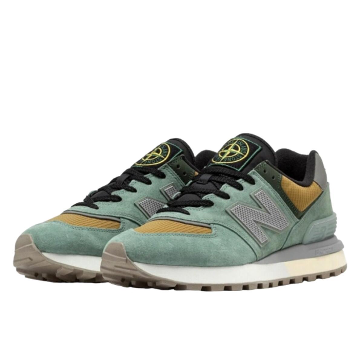 574 Legacy Stone Island Light Green 2/2