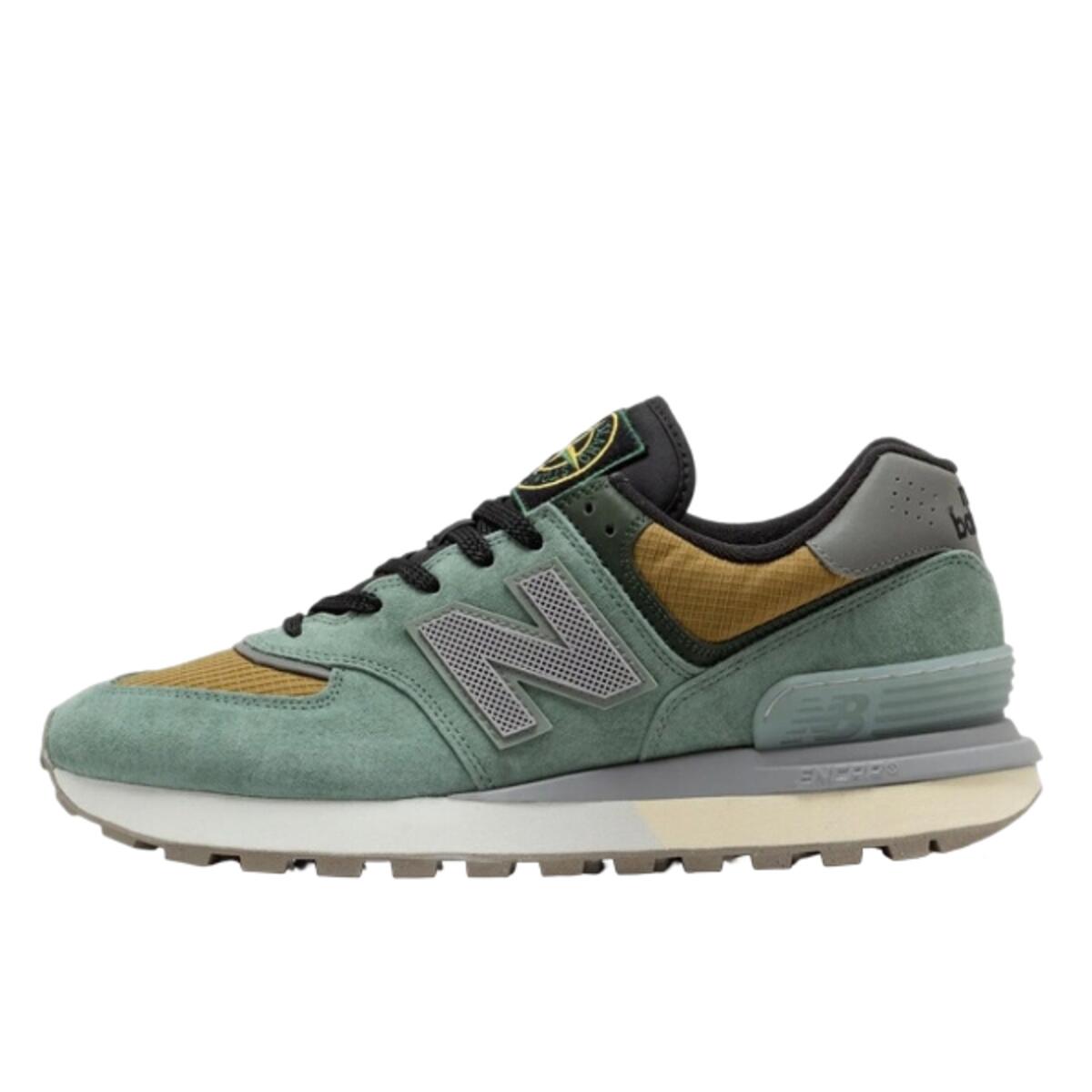 NEW BALANCE Schuhe  574 Legacy Stone Island Light Green