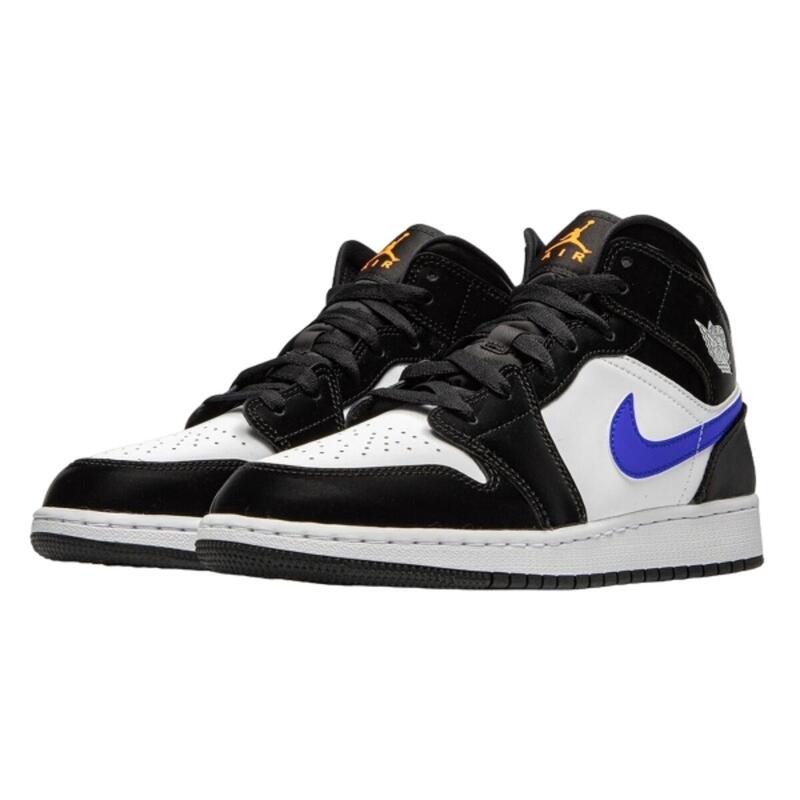 1 Mid Black Racer Blue White