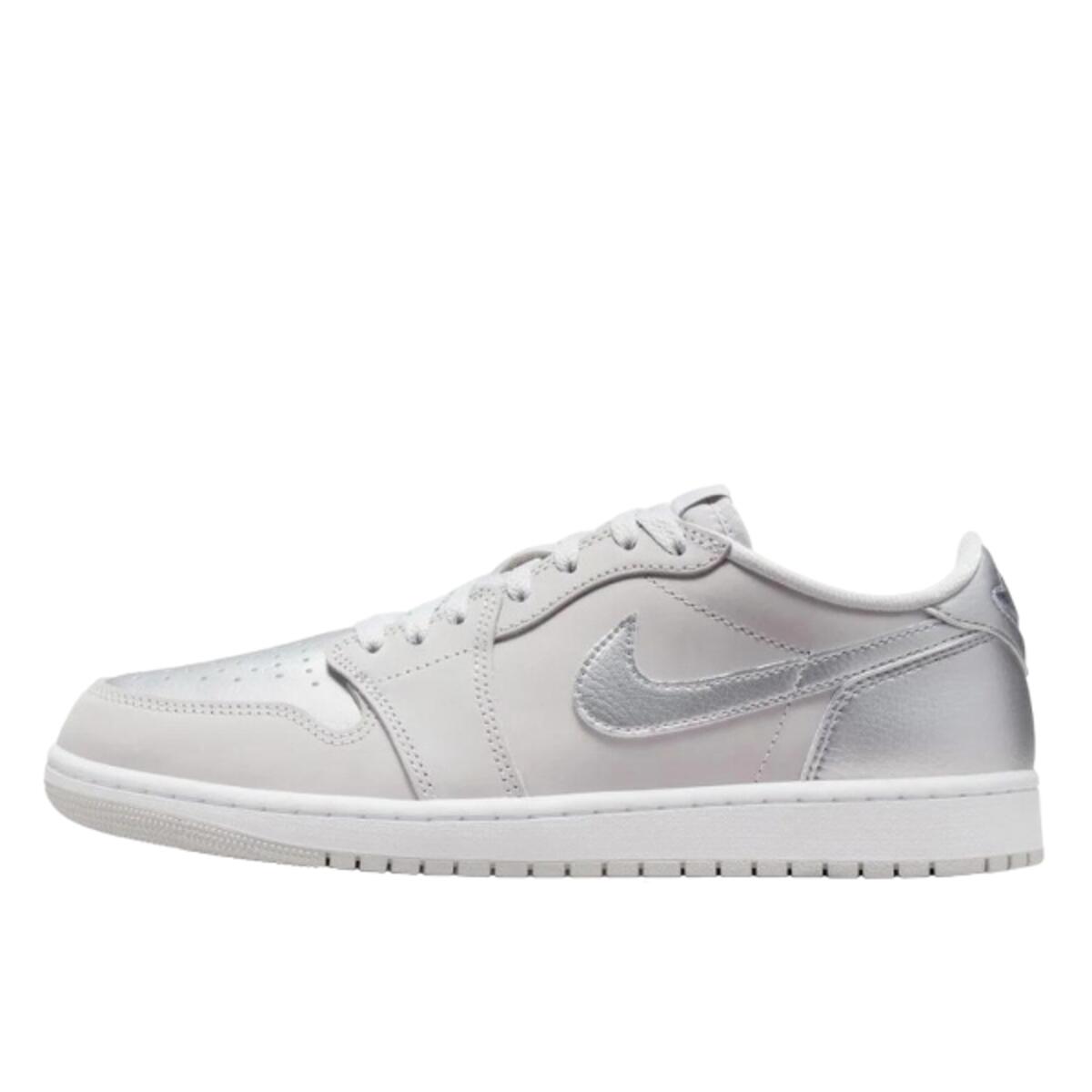 Scarpe  1 Low OG Metallic Silver 2/5