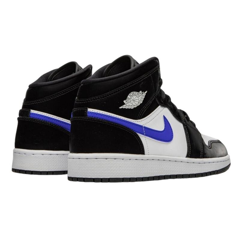 1 Mid Black Racer Blue White