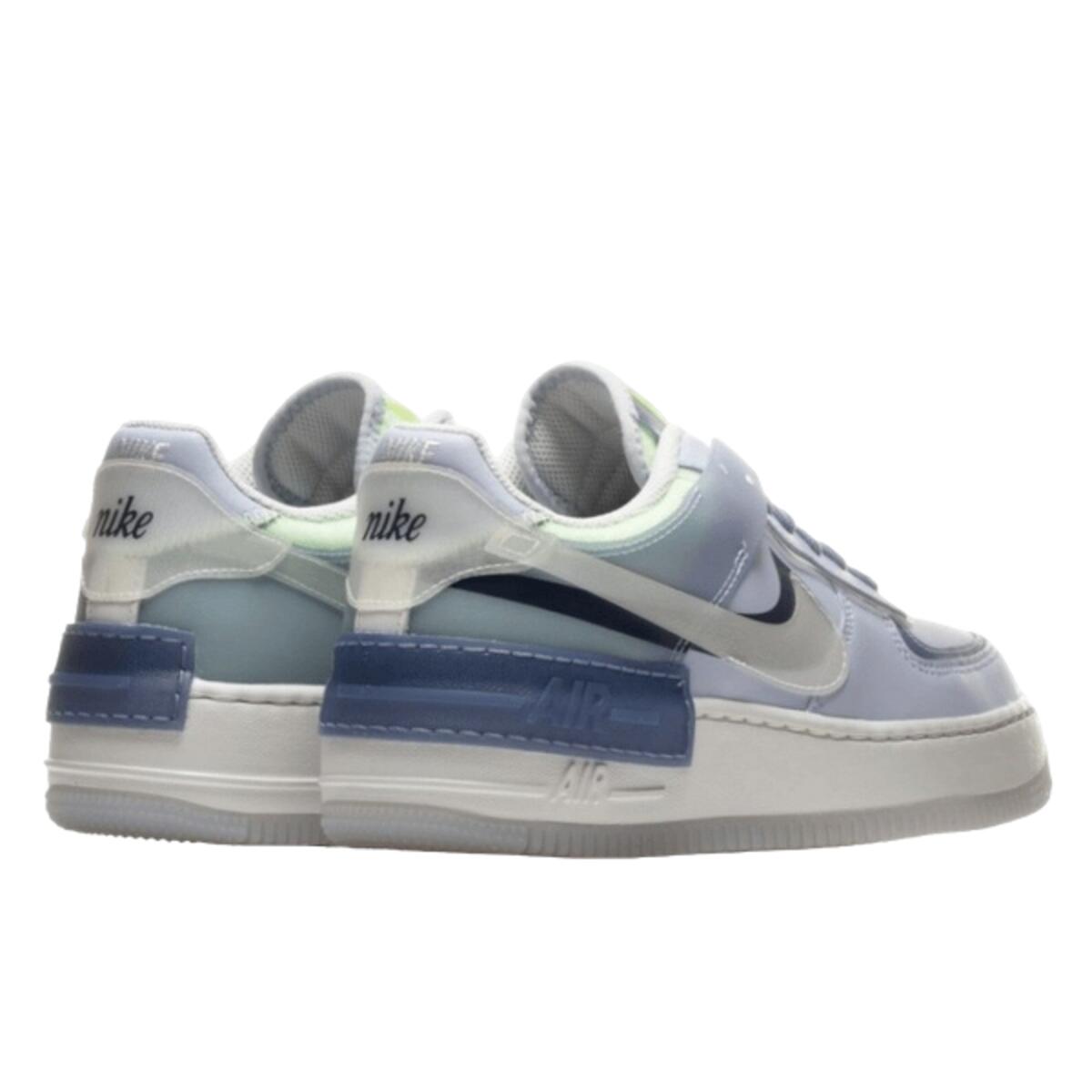 Chaussures  Air Force 1 Shadow SE Ghost World Indigo 3/4