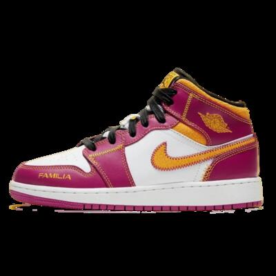 Scarpe - basket - air jordan 1 mid - bianco/fucsia