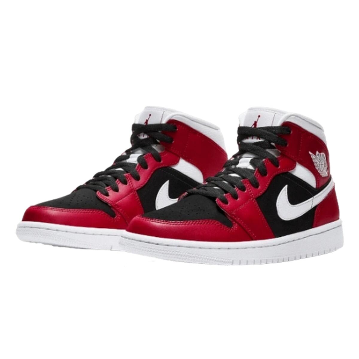 Chaussures  1 Mid Gym Red Black 2/2