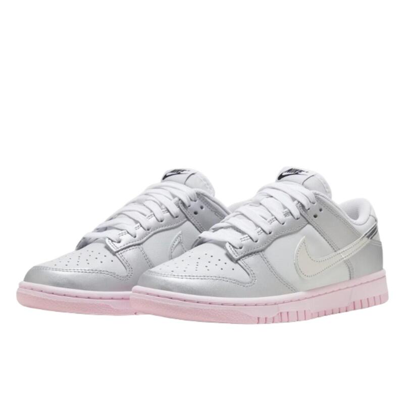 Dunk Low LX Metallic Silver Pink Foam