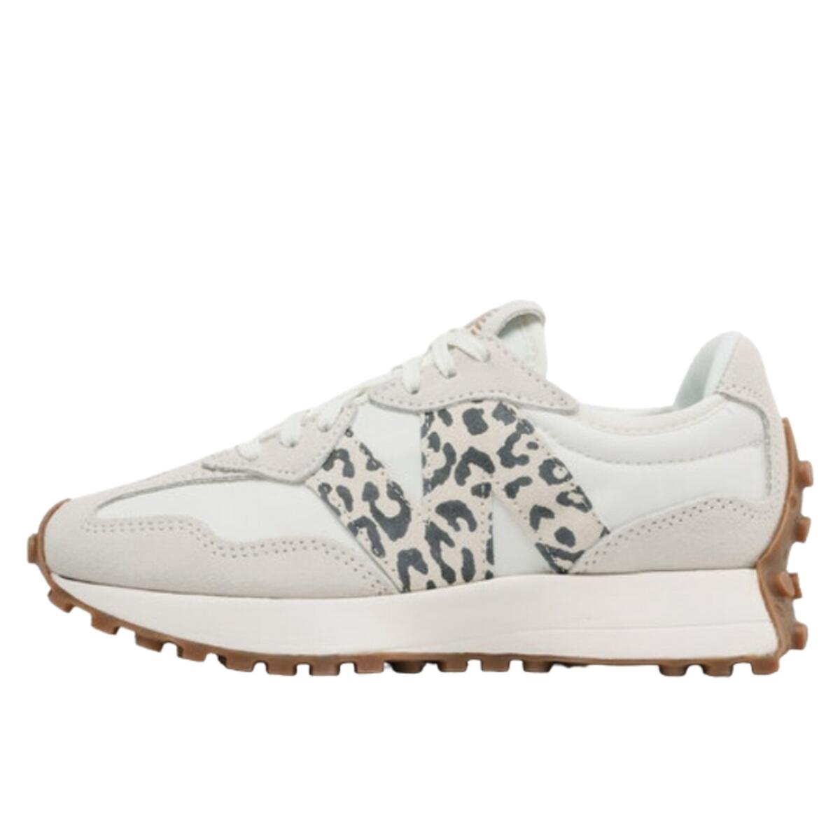 New Balance - Chaussures  327 Sea Salt Leopard Pantera - Chaussures De Sport - Blanc - Decathlon