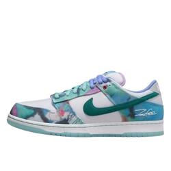 Chaussures SB Dunk Low Futura Laboratories Bleached Aqua