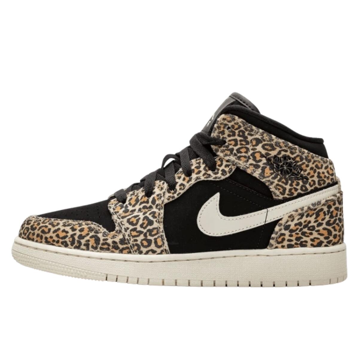 JORDAN Shoes  1 Mid SE Leopard