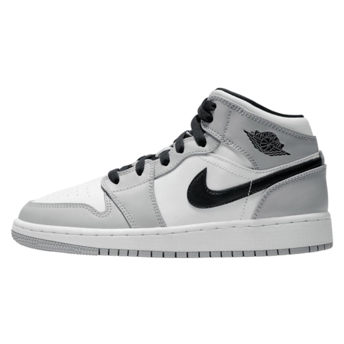 JORDAN Shoes  1 Mid Light Smoke Grey