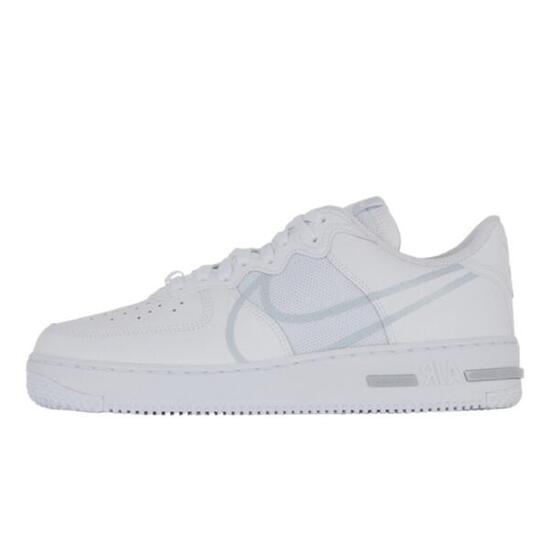 Scarpe Air Force 1 React White