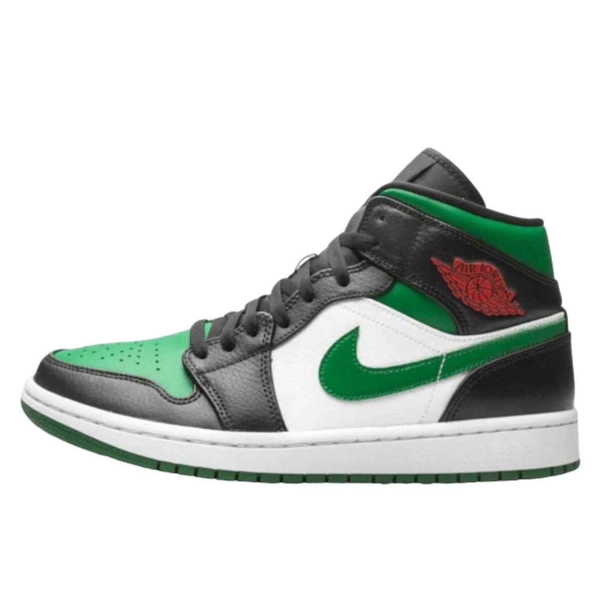 JORDAN Shoes  1 Mid Pine Green Toe