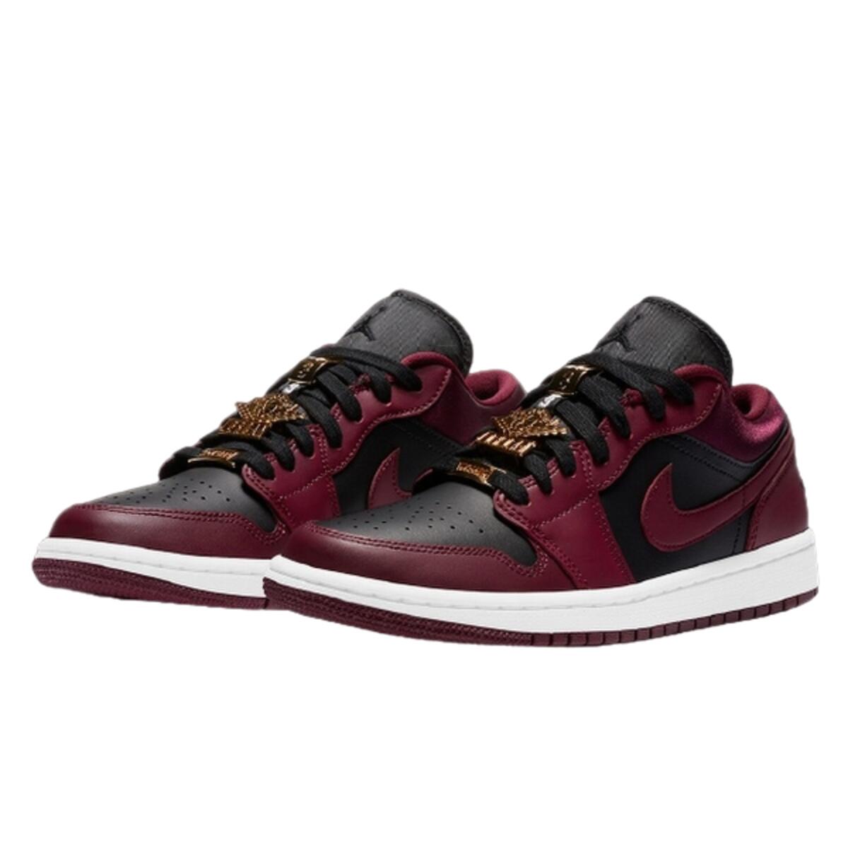 Chaussures  1 Low Dark Beetroot Black 2/3