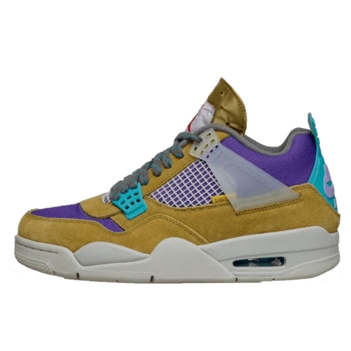 JORDAN Shoes  4 Retro Union Desert Moss