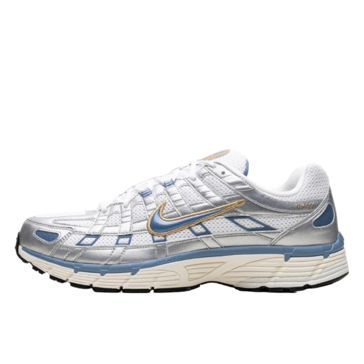 Nike - Chaussures  P-6000 Metallic Silver Aegean Storm - Baskets - Gris - 46 L/xl - Decathlon