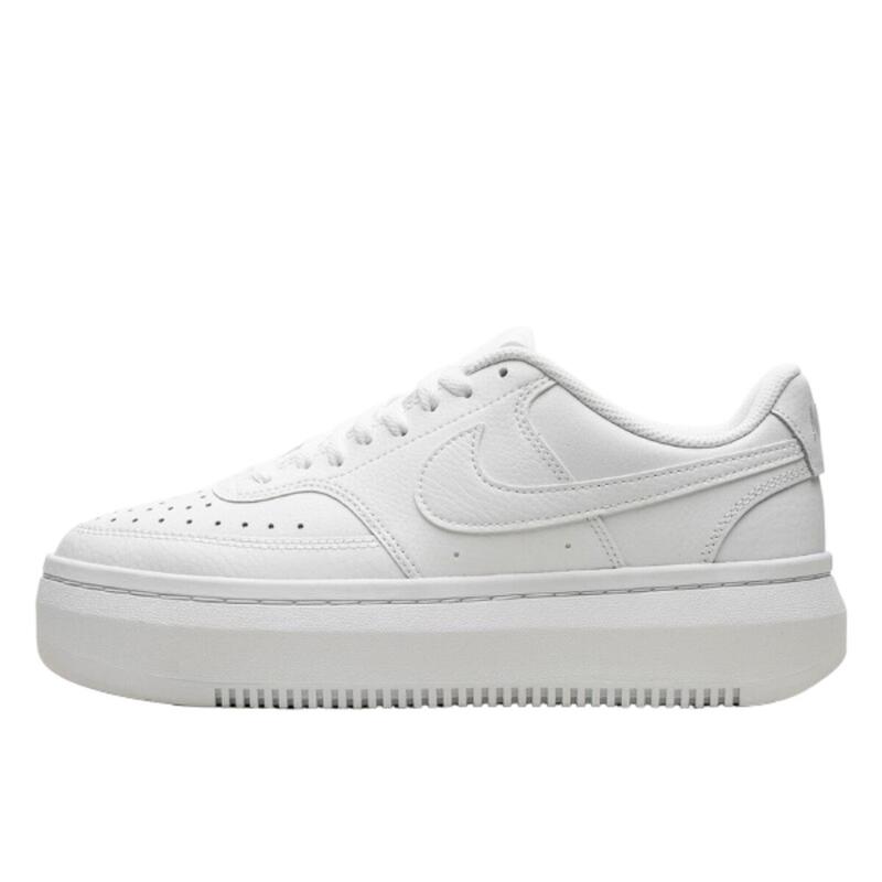 Pantofi sport femei Nike Court Vision Alta, Alb