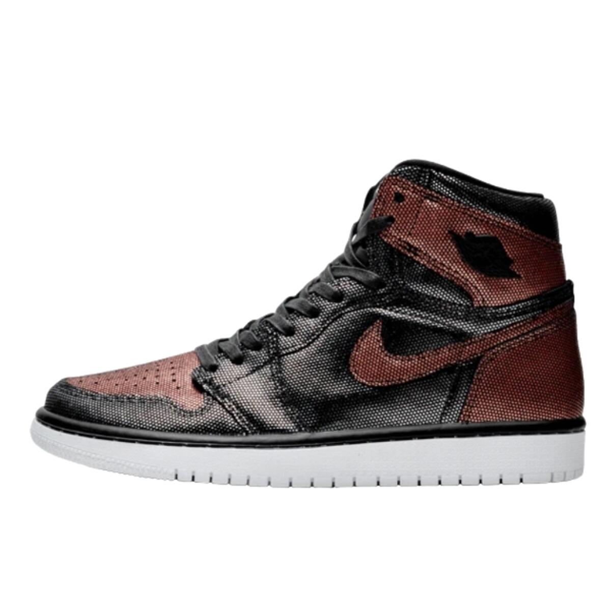 JORDAN Scarpe  1 Retro High Fearless Metallic Rose Gold
