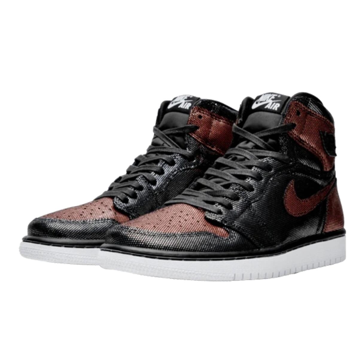 Chaussures  1 Retro High Fearless Metallic Rose Gold 2/4