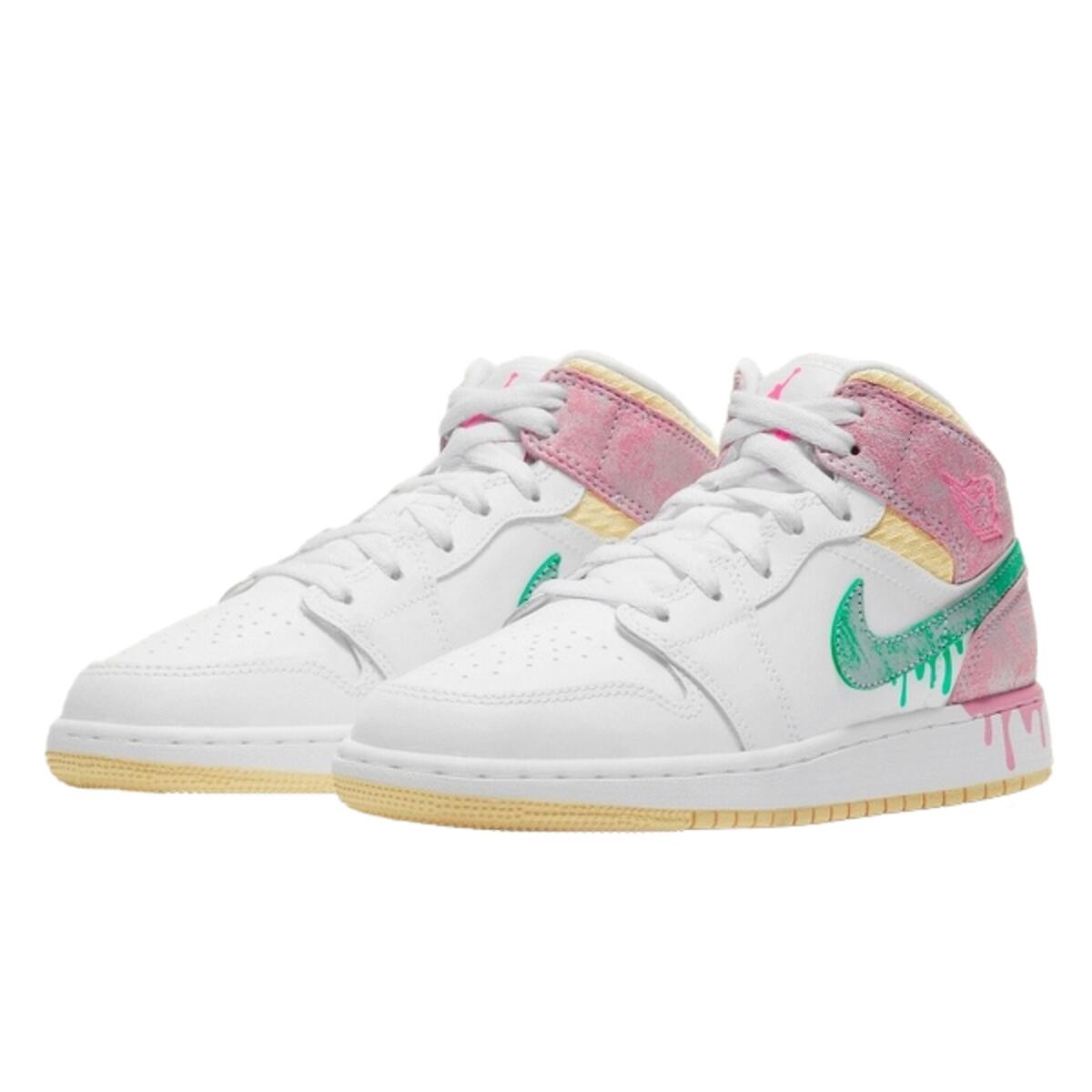 Chaussures  1 Mid Paint Drip 2/2