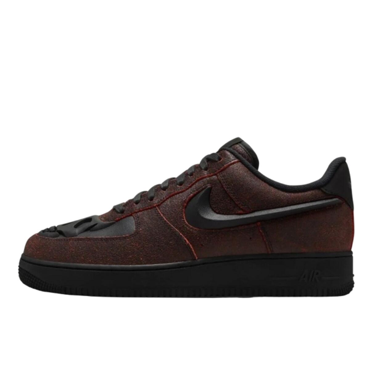 Nike - Chaussures  Air Force 1 Low Retro Qs Halloween Skull - Baskets - Noir - 41 - Decathlon