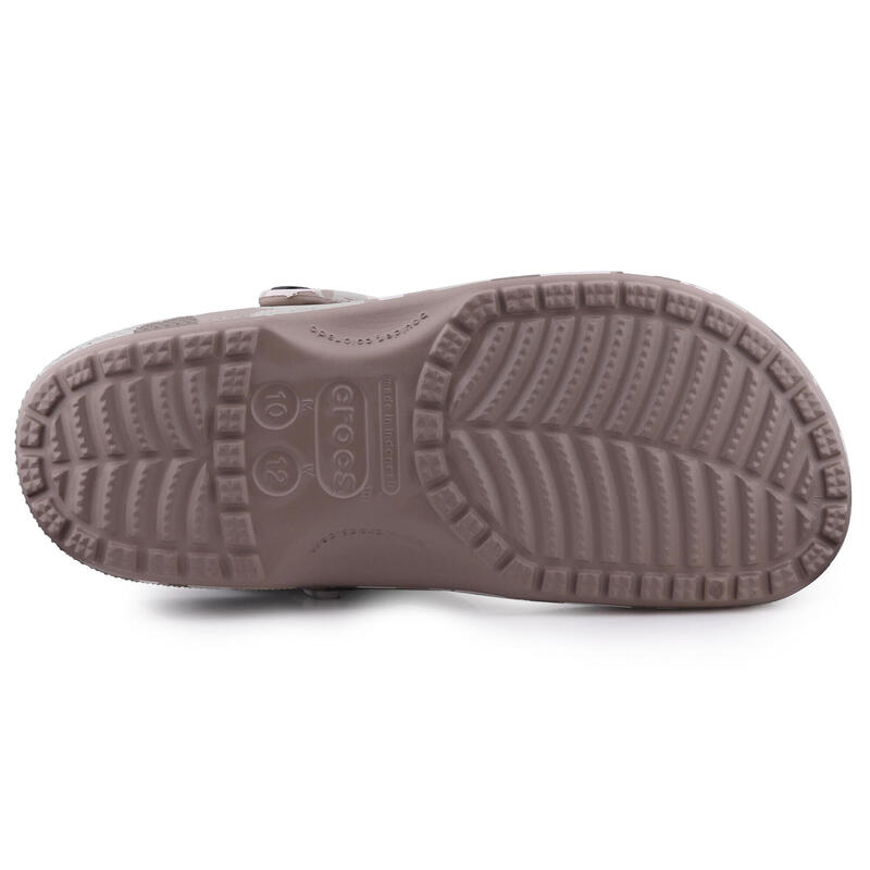 Klapki męskie na basen Crocs CLASSIC PRINTED CAMO